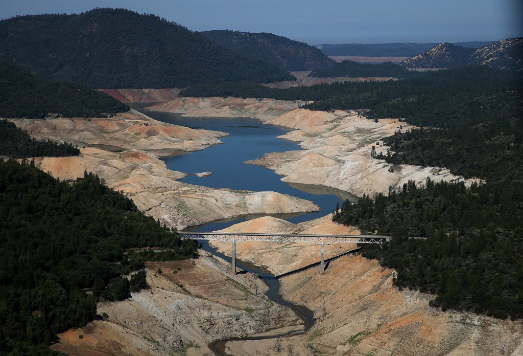 Empty Lake California